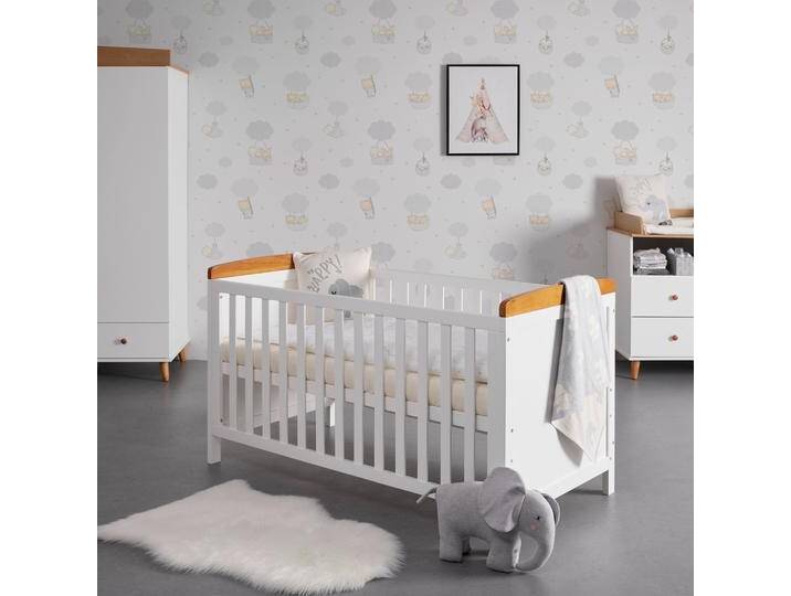 Gitterbett Lou Weiß ca. 70x140cm massivholz von mömax