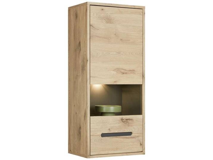 Hängevitrine Bellano in Viking Oak Nature von mömax