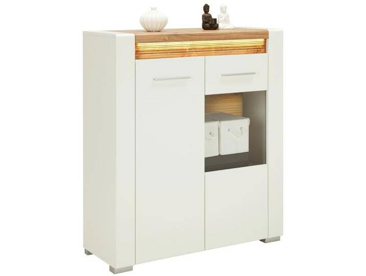 Highboard in Weiß Hochglanz von mömax