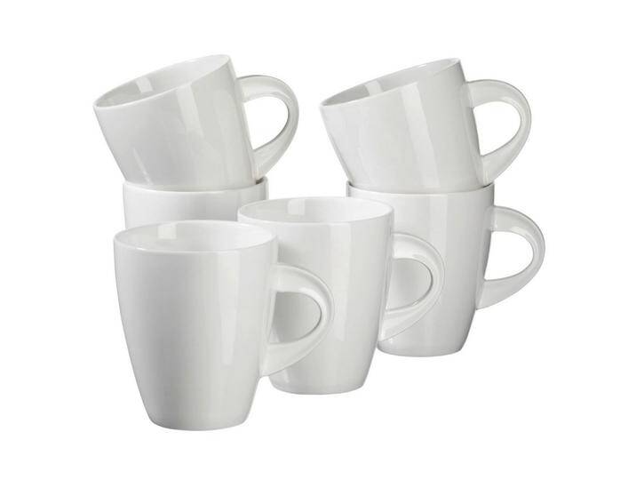 KAFFEEBECHERSET LA MUSICA 6ER-SET WEISS von mömax