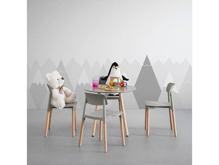 Kindersitzgruppe Dessy Hellgrau Kunststoff/Holz von mömax