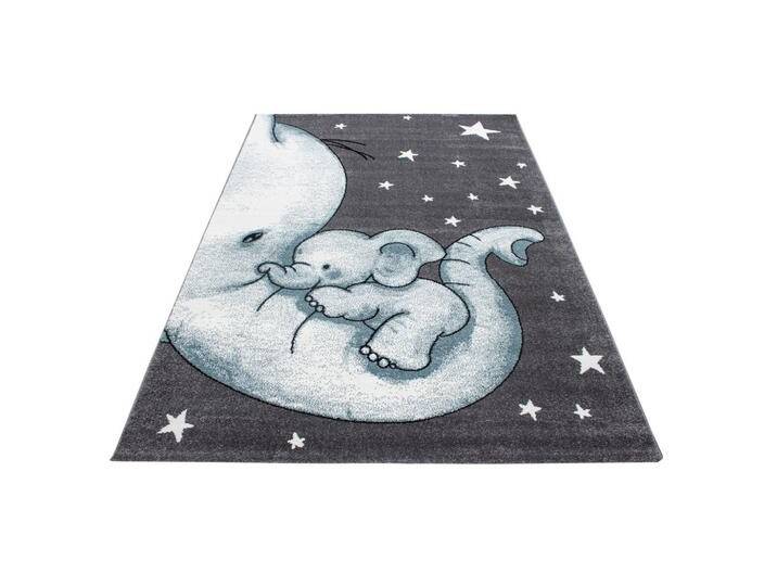 Kinderteppich Kids Blau/Grau/Weiß ca. 160x230cm Kinderteppich Kids Blau/Grau/Weiß ca. 160x230cm von mömax