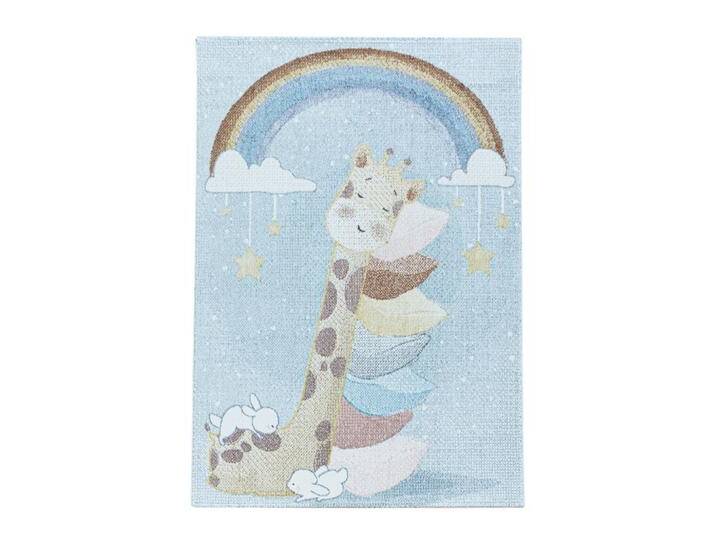 Kinderteppich Lucky Blau ca. 140x200cm von mömax