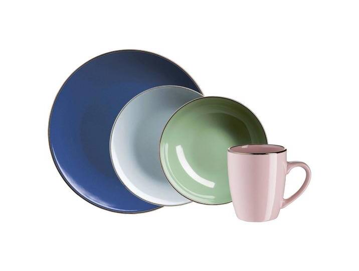 Kombiservice Mäser-Metallic Multicolor, 16-teilig von mömax