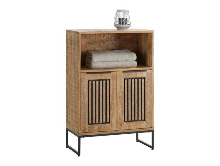 Kommode Everest Naturfarben/Schwarz Kommode Everest Naturfarben/Schwarz von mömax