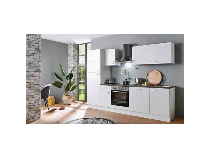 Küchenblock White-Classic Weiß B: ca. 270 cm von mömax
