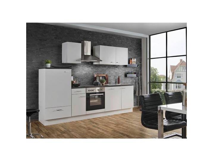 Küchenblock White-Classic Weiß B: ca. 270 cm von mömax