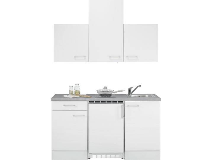 Küchenblock inkl. 2 E-Geräte Neo in Weiß Küchenblock inkl. 2 E-Geräte Neo in Weiß von mömax