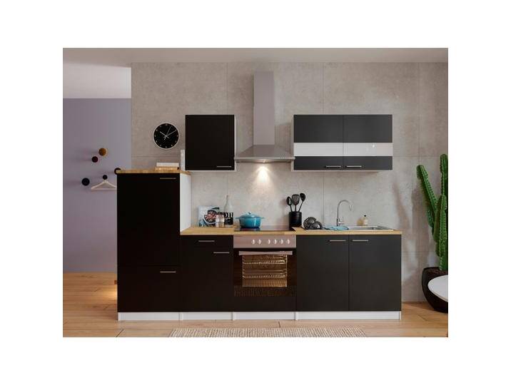 Küchenleerblock LBKB270WSG Schwarz/Weiß ca. 270 cm Küchenleerblock LBKB270WSG Schwarz/Weiß ca. 270 cm von mömax