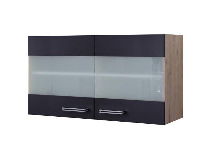 Küchenoberschrank Anthrazit/Eiche Küchenoberschrank Anthrazit/Eiche von mömax