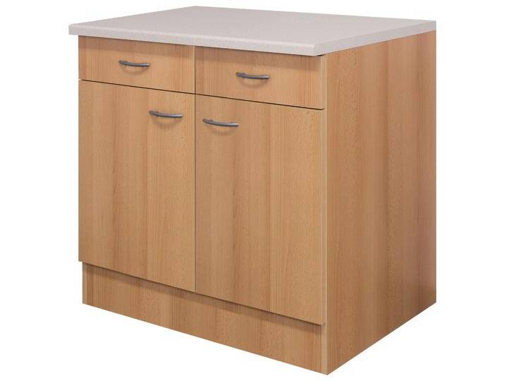 Küchenunterschrank in Buchefarbe 'Nano' von mömax