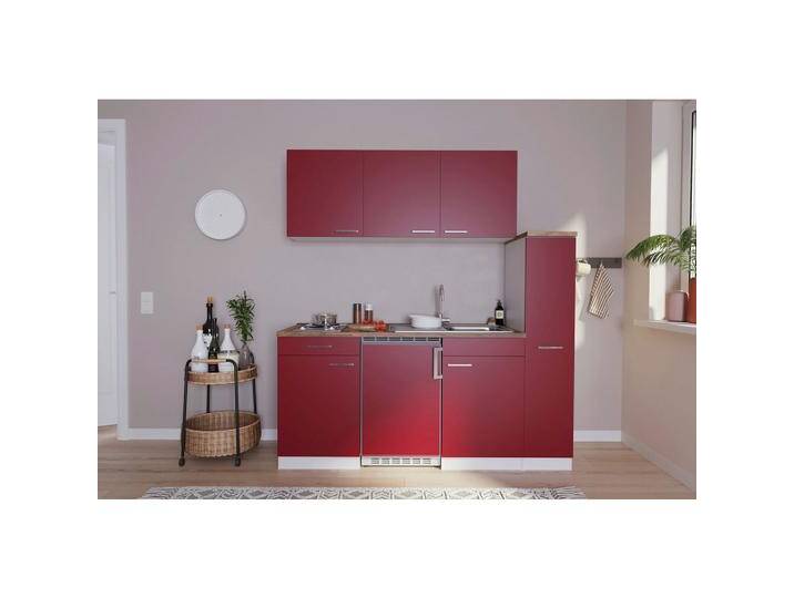 Küchenzeile Economy m. Geräte Rot B: ca. 180 cm Küchenzeile Economy m. Geräte Rot B: ca. 180 cm von mömax