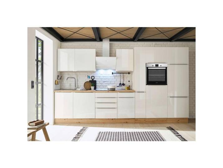 Küchenzeile Marleen m. Geräten Weiß B: ca. 370 cm Küchenzeile Marleen m. Geräten Weiß B: ca. 370 cm von mömax