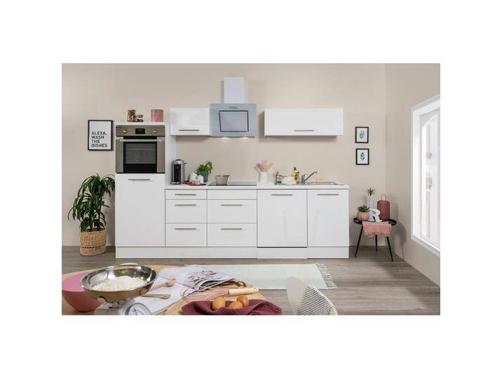 Küchenzeile mit Geräte Weiß B: ca. 280 cm Küchenzeile mit Geräte Weiß B: ca. 280 cm von mömax