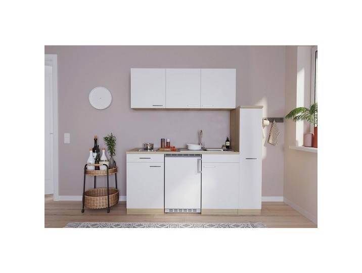 Miniküche Luis mit Geräten ca. 180 cm Weiß Miniküche Luis mit Geräten ca. 180 cm Weiß von mömax