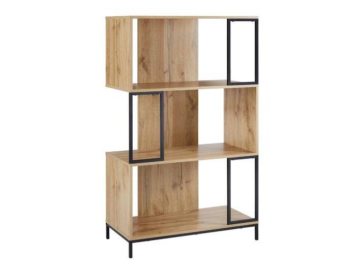 Regal Geny Eichefarben/Schwarz MDF von mömax