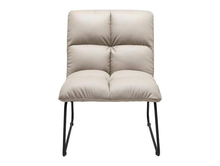 Sessel Eleina Taupe Lederlook Sessel Eleina Taupe Lederlook von mömax