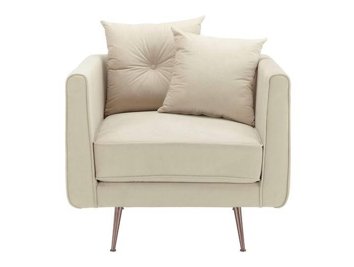 Sessel Luis Beige Samt von mömax