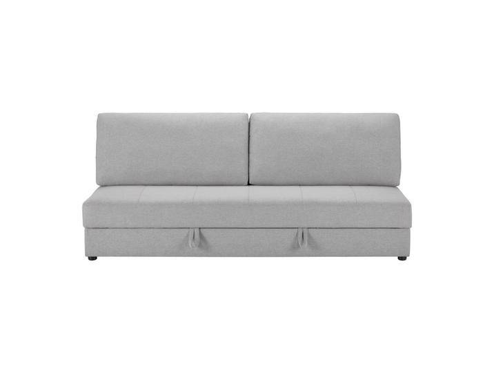 Schlafsofa Claudio Hellgrau Webstoff von mömax