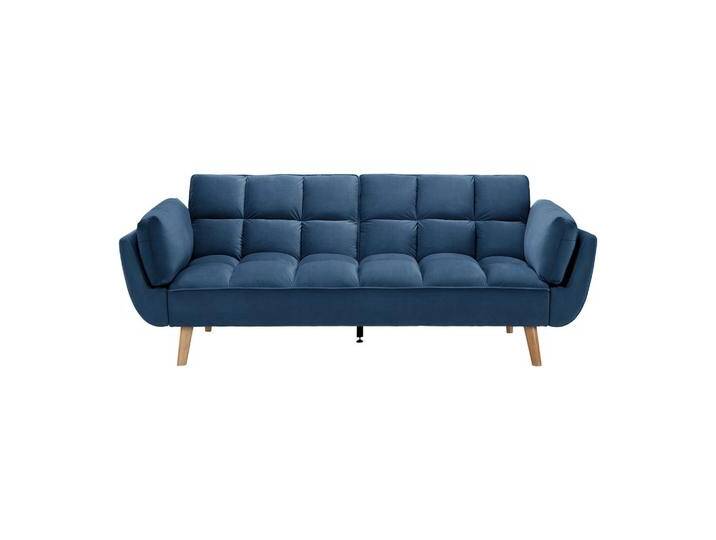Schlafsofa Cora Blau Samt von mömax