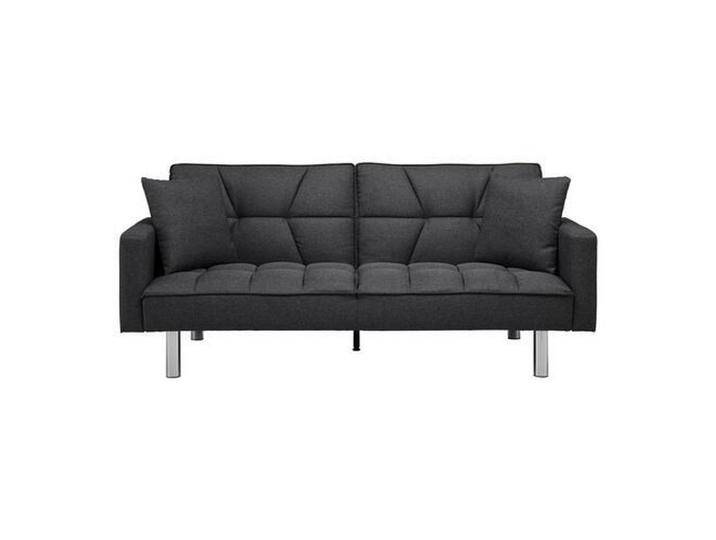 Schlafsofa David Dunkelgrau Webstoff von mömax