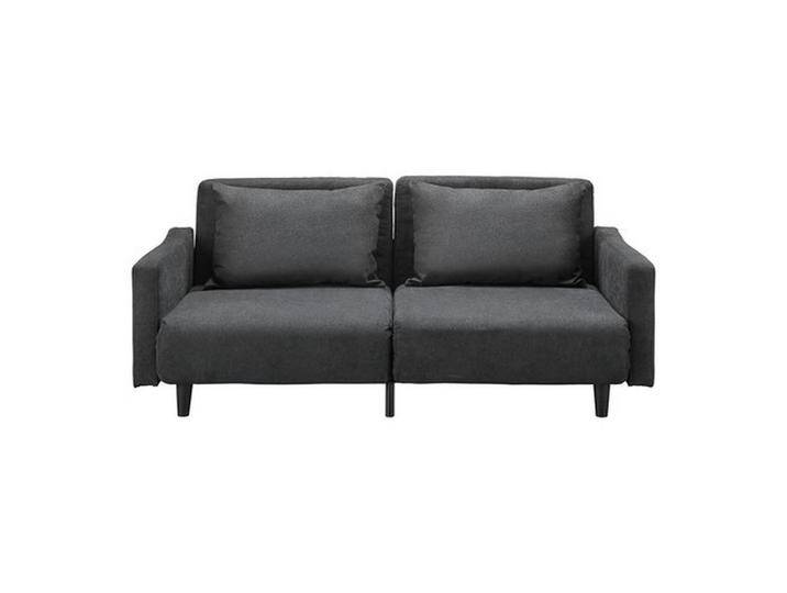 Schlafsofa Sandro Dunkelgrau Webstoff von mömax