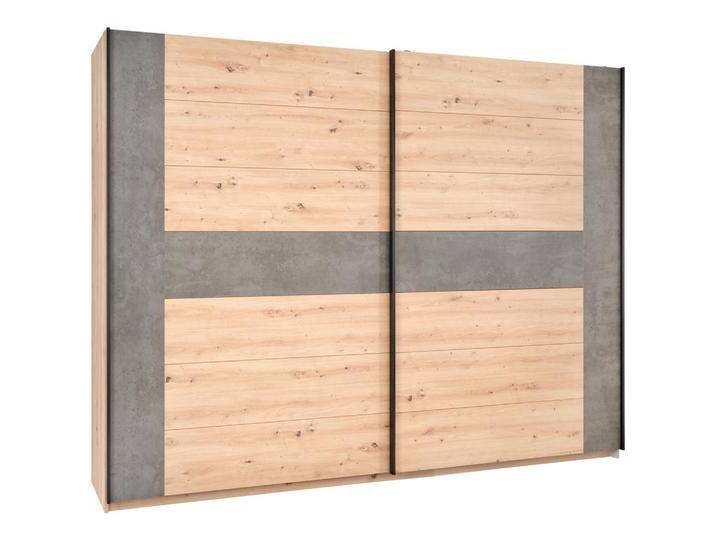 Schwebetürenschrank Chanton Eichefarben ca. 221x210x62cm Schwebetürenschrank Chanton Eichefarben ca. 221x210x62cm von mömax