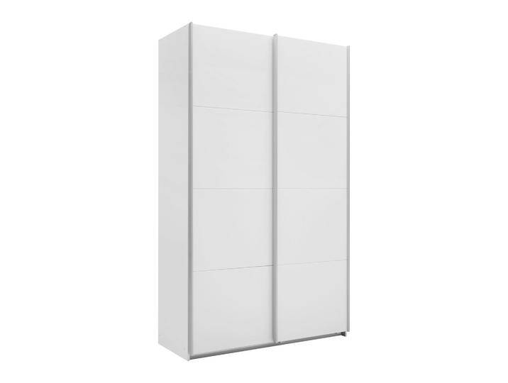 Schwebetürenschrank Quadra in Weiß von mömax