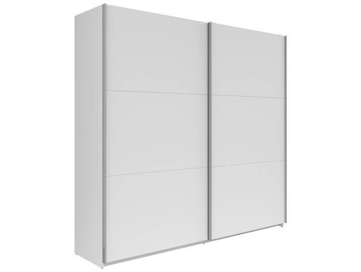 Schwebetürenschrank Saturn in Weiß ca. 218x210x59cm von mömax