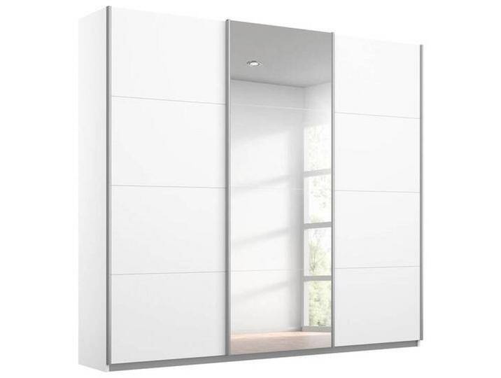 Schwebetürenschrank in Weiß ca. 203x210x62cm von mömax