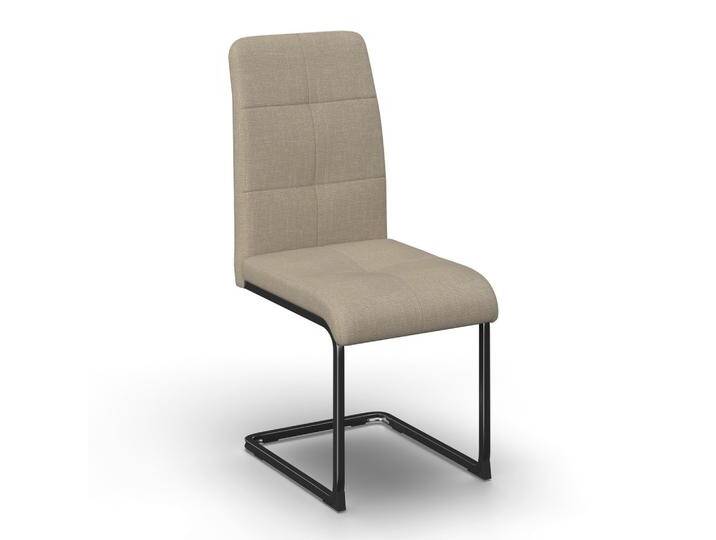 Schwingstuhl Lucie Creme Leinenoptik Gepolstert Schwingstuhl Lucie Creme Leinenoptik Gepolstert von mömax