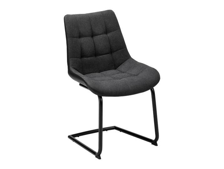 Schwingstuhl Marilea Grau Lederlook/Webstoff Gepolstert Schwingstuhl Marilea Grau Lederlook/Webstoff Gepolstert von mömax