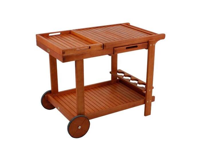 Servierwagen Hayward ca. 60x76x100 cm Holz von mömax