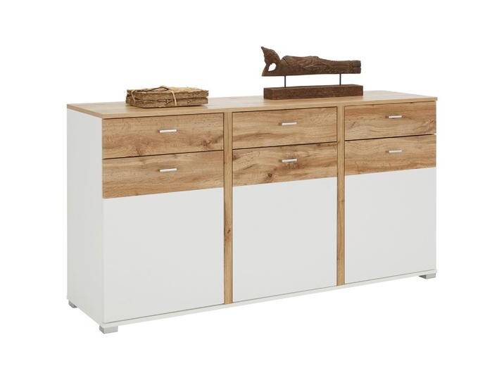 Sideboard Alamo in Weiss/ Eichefarben von mömax
