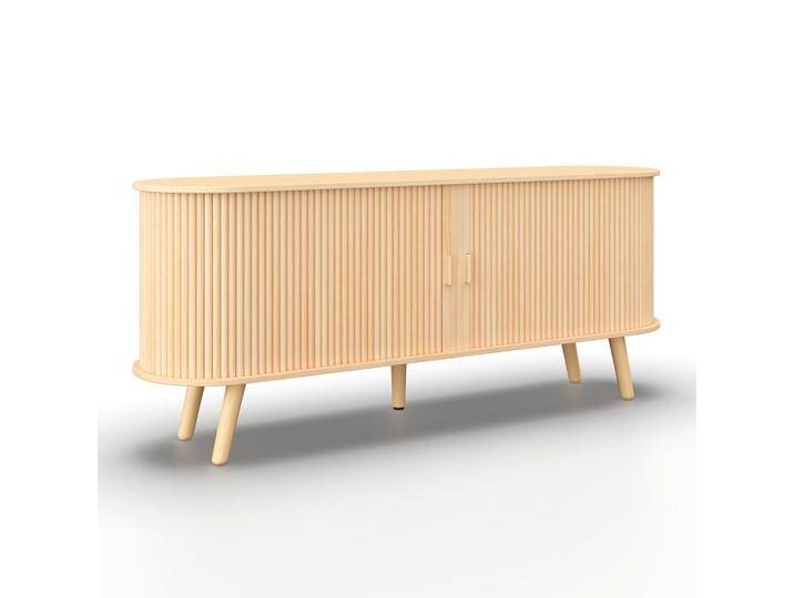 Sideboard Ennio Eichefarben Echtholz/MDF von mömax