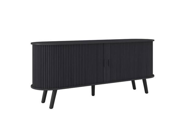 Sideboard Ennio Schwarz Echtholz/MDF Sideboard Ennio Schwarz Echtholz/MDF von mömax