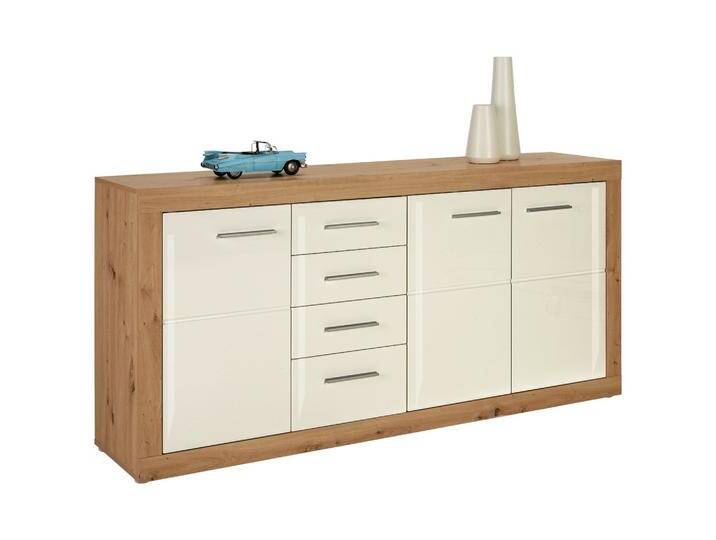 Sideboard Malta in Weiß/Eichefarben von mömax