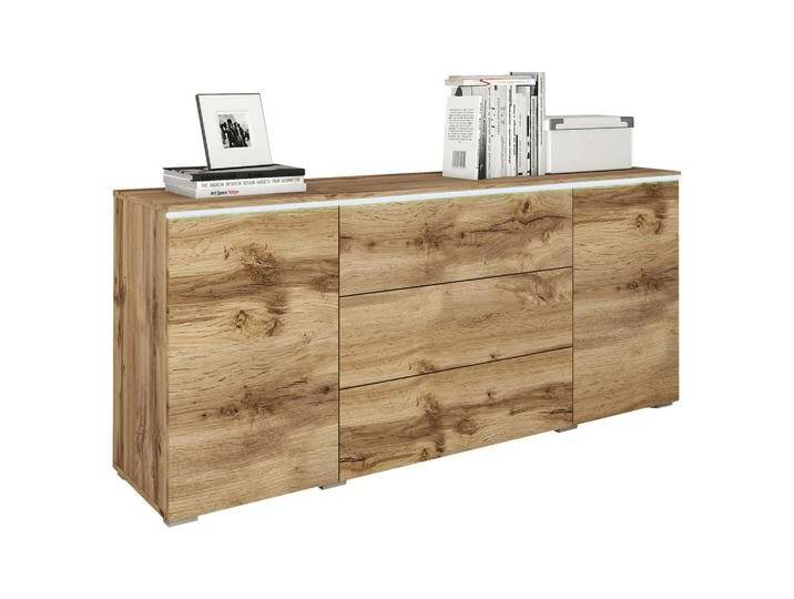 Sideboard Vera mit LED ca. 150 cm Eiche Wotan von mömax