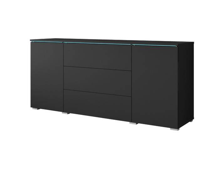 Sideboard Vera mit LED ca. 150 cm Graphitfarben Sideboard Vera mit LED ca. 150 cm Graphitfarben von mömax