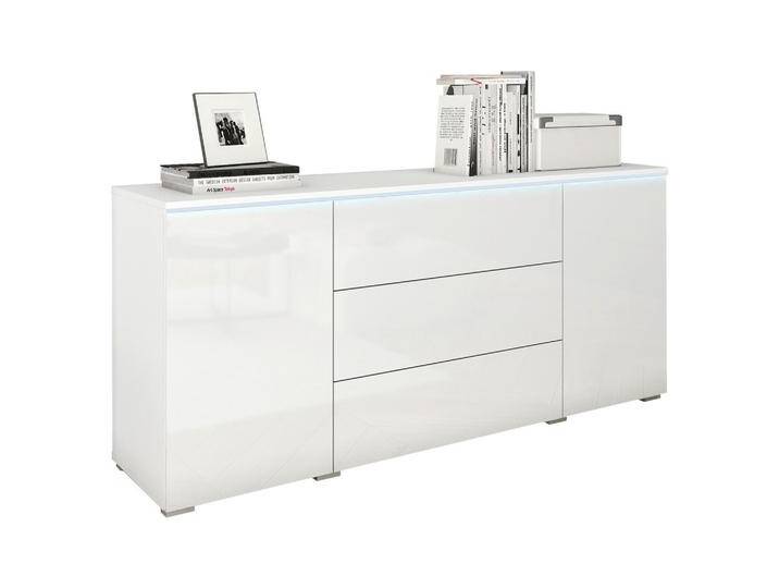 Sideboard Vera mit LED ca. 150 cm Weiß von mömax