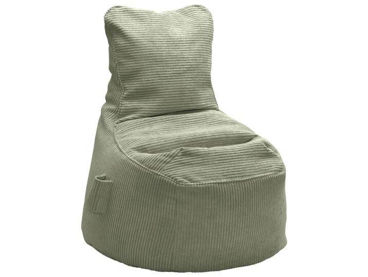 Sitzsack Cortona Cord Olivgrün von mömax