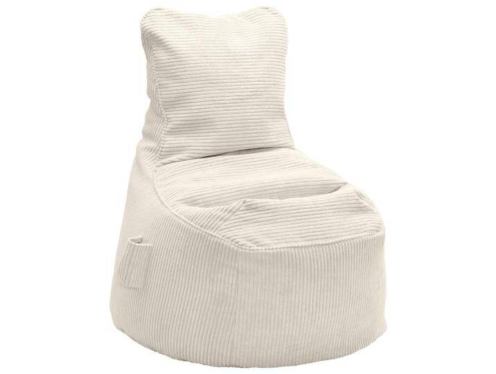 Sitzsack Cortona Cord Weiß Sitzsack Cortona Cord Weiß von mömax
