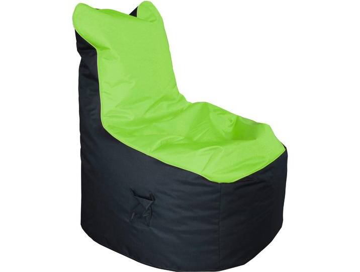 Sitzsack Cortona in Grün/Anthrazit von mömax