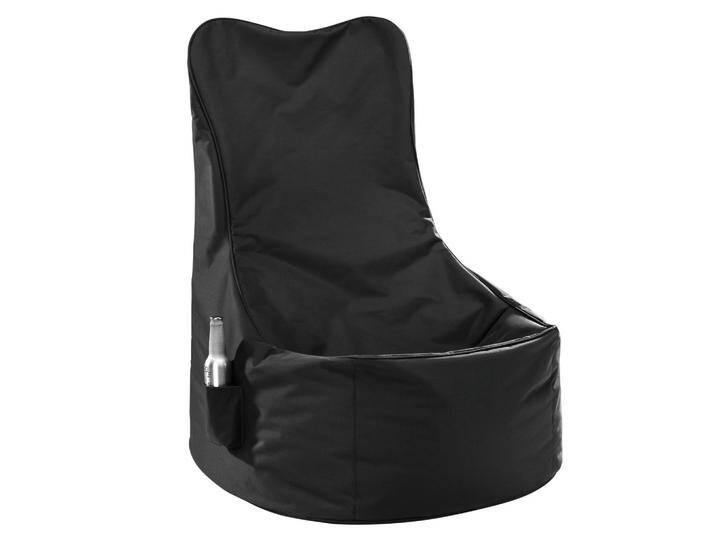 Sitzsack Cortona in Schwarz/Nylon von mömax