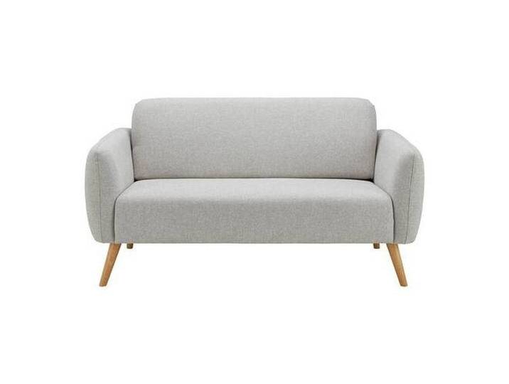 Sofa Pia Hellgrau Webstoff von mömax