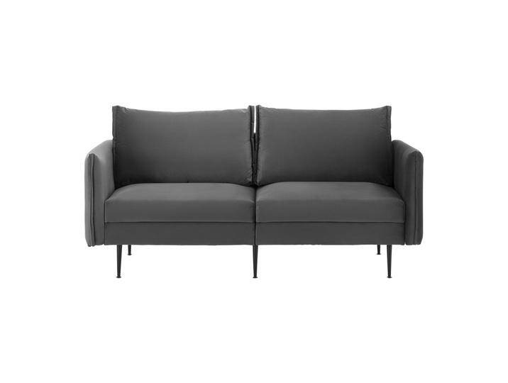 Sofa Yara Dunkelgrau Samt von mömax