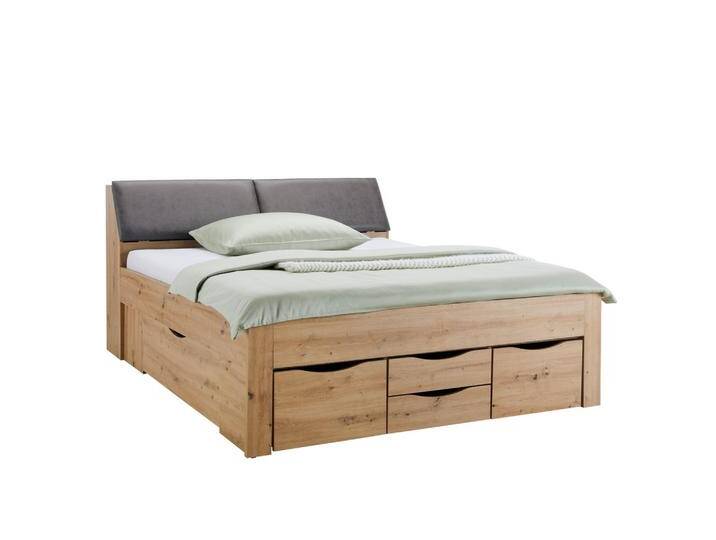 Stauraumbett in Eiche Artisan ca. 180x200cm von mömax
