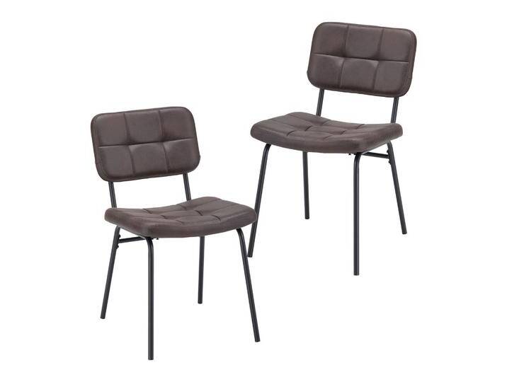 Stuhl 2er-Set Valentin Taupe gepolstert Stuhl 2er-Set Valentin Taupe gepolstert von mömax
