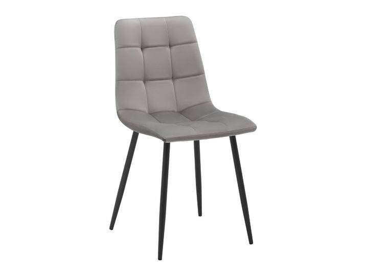 Stuhl Ria Taupe Samt Gepolstert von mömax