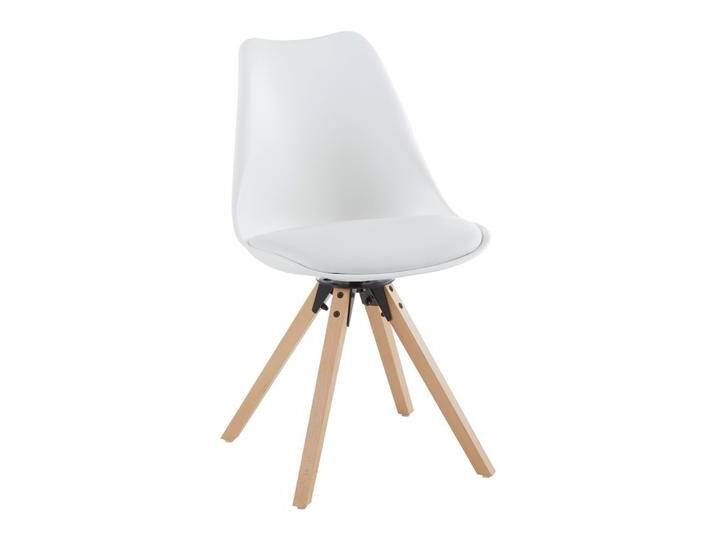 Stuhl Ricky 2 Weiß Kunststoff /Lederlook Drehbar Gepolstert Stuhl Ricky 2 Weiß Kunststoff /Lederlook Drehbar Gepolstert von mömax